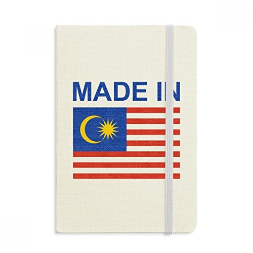 Journal A5 Tissu Country Love Made In Malaisie à Offrir pour Écriture et Carnet Intime