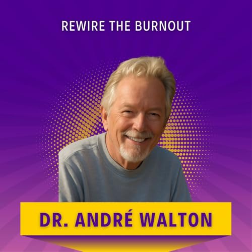 Rewire the Burnout Podcast Por Stacey Chillemi arte de portada