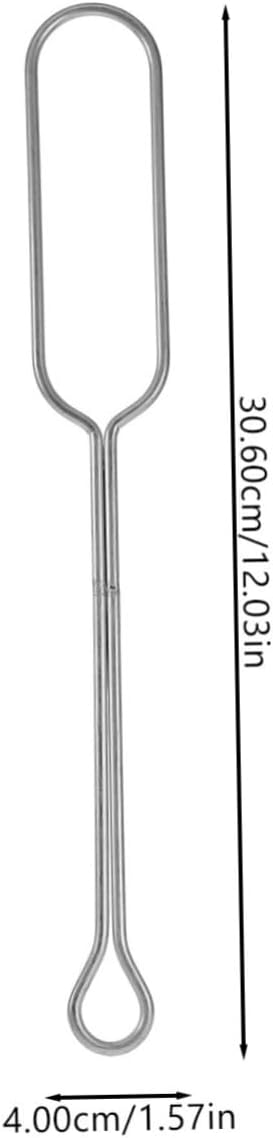 NUOBESTY Stainless Steel Wine Stirrer Wand Efficient Home Commercial Fermentation Tool Comfortable to Clean for Stirring and Mixing Beverages