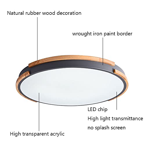 Plafonnier LED 32cm vert à intensité variable pour salon - 6