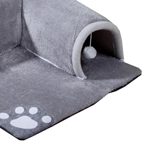 Túnel para gatos interactivo y espacioso para salones y pisos pequeños 8
