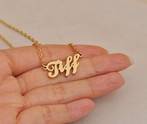 Dancing Wolf Custom Name Necklace Personalized Customized Any Names Stainless Steel Jewelry for Womens Mothers3