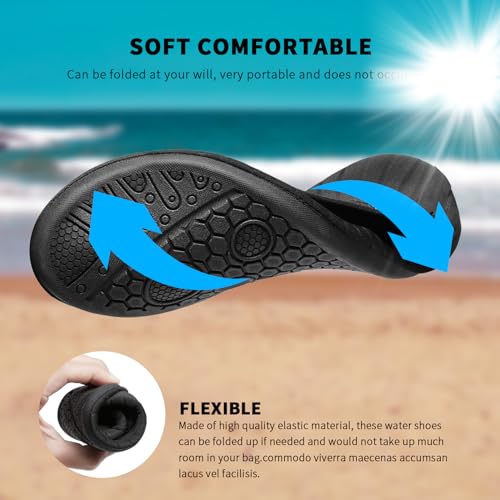 Racqua Water Shoes Swim Aqua Socks for Men Women4