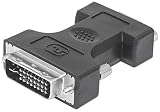 Manhattan 328883 DVI-I Dual Link Male to VGA Female Digital Video Adapter