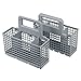 Produktbild Besteckkorb Korb universal teilbar Kunststoff grau Spülmaschine Geschirrspüler ORIGINAL Indesit C00380125 Whirlpool Bauknecht 484000008561 passend Amana Caple Franke Gaggenau Küppersbusch Privileg KIC