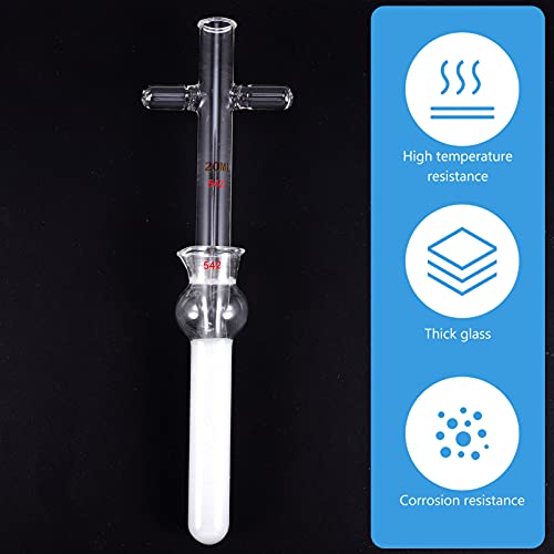 Scicalife Lab Glassware 1 Set Glass Tissue Grinder Glass Cell Tissue Grinder Homogenizer With Pestle Lab Glass Tube For Scientific Science Experiment 20Ml Glass Tissue Homogenizer #TOP4