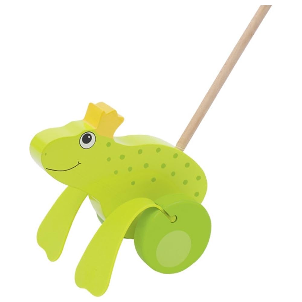 Goki Push-Along Animal - Frog King