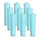 Comedes Wasser-Filter für Jura Claris Blue 67007, 71311 & 71312, kompatibel mit Jura Kaffeemaschinen der Serie ENA, GIGA, Impressa & Micro (9 Stück)