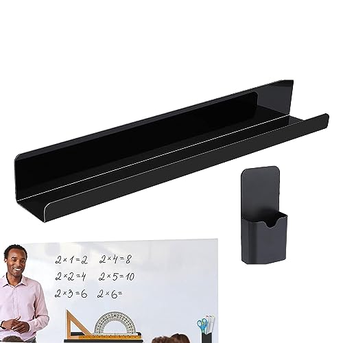 マグネットブックシェルフ - 磁気棚スパイスフローティングブックアクリル,大型モダンピクチャーレッジディスプレイおもちゃ収納ウォールシェルフ、教師への感謝のギフト Sherpr