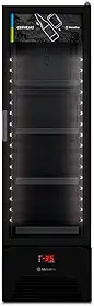 Cervejeira Vertical Metalfrio 337 Litros Optima All Black Vn28rh 110v