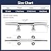 OSTARE Boat Cleats 4 inch,5 inch,6 inch,8 inch,10 inch,12 inch Marine Dock Cleats 316 Stainless Steel Rope Cleats Boat Mooring Accessories with Fasteners (10 inch 2 Pack)