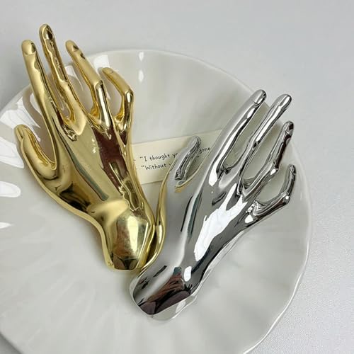 Broches de mano con palmo liso en metal resistente para solapas 6