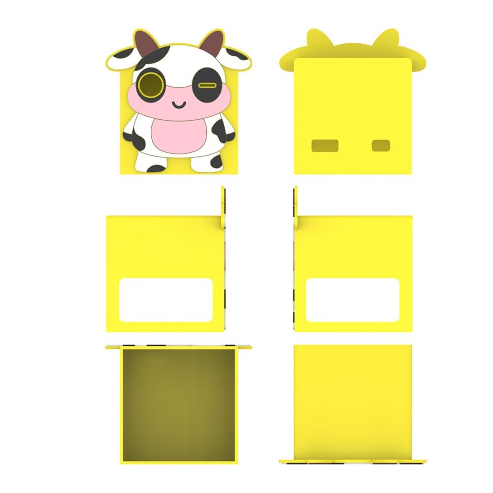 Bonita funda de silicona antideslizante de dibujos animados para Nex Playground Game System, 9,4 x 9,4 x 7,7 cm, ligera y para un diseño compacto con agarre texturizado, color blanco