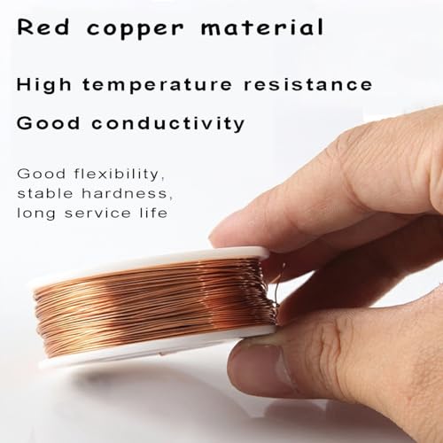 Image of 200 Pcs Wire Ferrules AWG 10 /6.0mm Wire Copper Crimp Connector,E6012 Connectors Insulated Ferrule Pin Cord End Terminals(100 Black + 100 Red)