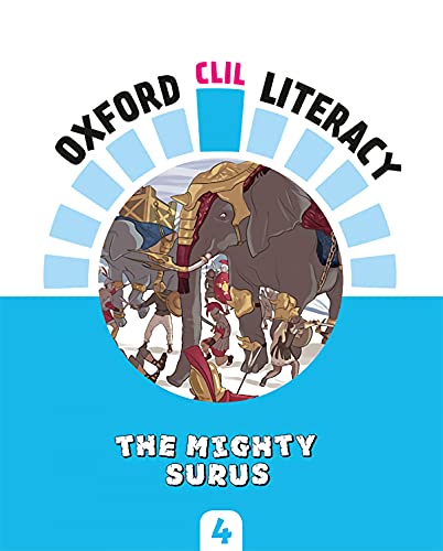 Portada de Literacy 4º Educacion Primaria Mighty Surus