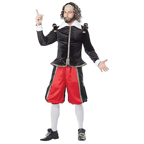 Adult William Shakespeare Fancy Dress Costume