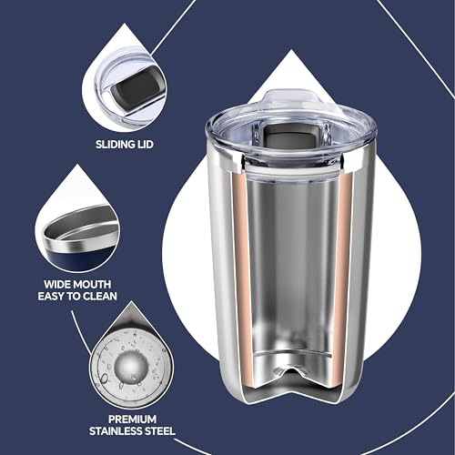 Gobelet bleu marine Ideus anti rayure pour machine expresso - 4