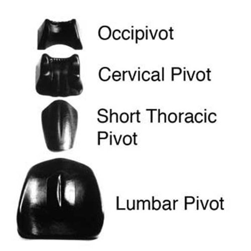 Miniatura 2 de Set de terapia pivotal - El juego incluye Occipivote, cervical, torácico corto y pivote lumbar estándar