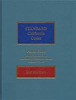 Standard California Codes: Penal Code with Evidence Code and Selected Penal Provisions of Other Codes 2017 Edition 1522113967 Book Cover