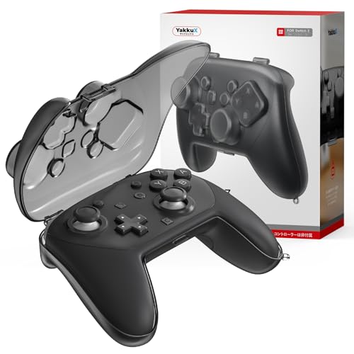 Switch2 Proコントローラー用 保護ケース|軽量設計・コンパクト収納・充電口対応・ストラップホール付き