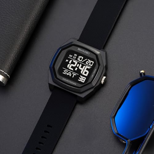 SKMEI Unisex Digital Watches Men's Military Watches Waterproof3