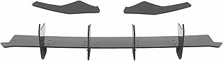 Rear Bumper Diffuser Splitter Spoiler Lip Maxton Style Car Exterior Accessory，Compatible For VW Golf 8 MK8 GTI Pro 2021-2023(Golf 8 Pro)