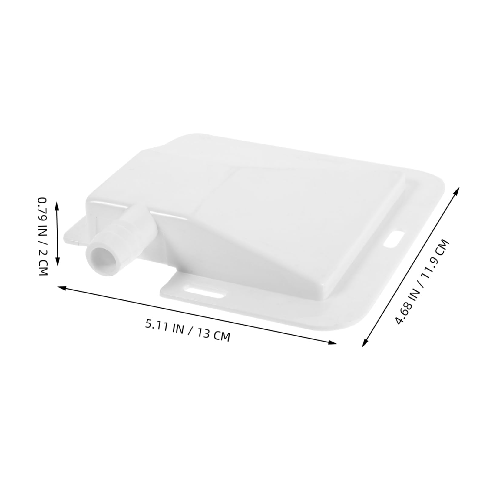 Alipis Bac de Récupération Eau pour Climatiseur Fuite avec Entonnoir Plateau de Drainage de Condensats pour Sols Secs et Protection Débordements