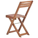 Balkonset Lenola aus Akazienholz, 3-teilig, Hellbraun