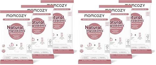Image of Momcozy Natural Breast Pump Wipes for Pump Parts Cleaning On-the-go, Flash Clean & Resealable Wipes (Pack of 180)