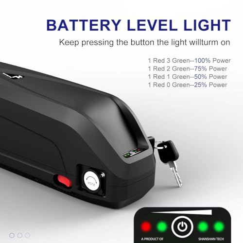 Miniatura 2 de Adaluolo Batería Bicicleta Eléctrica 48v 20ah Batería Ebike Hailong Batería Lones Litio Bicicleta Electrica Con Cargador, 5 Pin Placa Base, Puerto Usb Para 100w-1500w Motor
