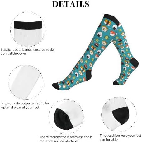 Duck Compression Socks Women and Men 15-20mmHg-Circulation Support Socks for Athletic Running Cycling - Image 7
