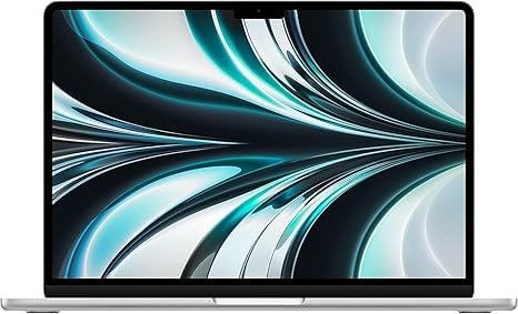 Image of 2022 Apple MacBook Air with Apple M2 Chip (13-inch, 16GB RAM, 1TB SSD Storage) (QWERTY English) Silver (Renewed Premium)