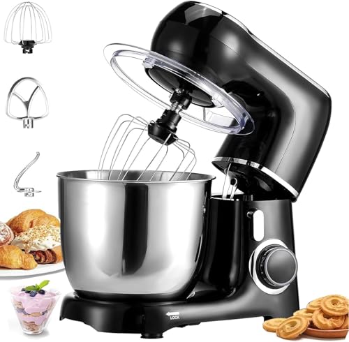 Consejos para Comprar Precio de Batidoras en Coppel los 5 más buscados. 44 WEAGP Batidora de Pedestal 3 en 1, 10 Velocidades Batidora Eléctrica de Pedestal 110V con Watts Tazón de 4.5 L de Acero Inoxidable Cubierta a Prueba de Salpicaduras Batidora de...