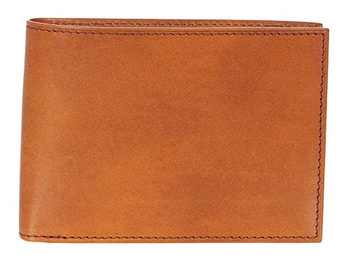 Image of Bosca Credit Wallet w /ID Passcase Saddle One Size