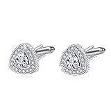 HELORET Cufflinks for Men Elegant Mens Cuff Links French Cufflinks for Wedding Party Unique Gift