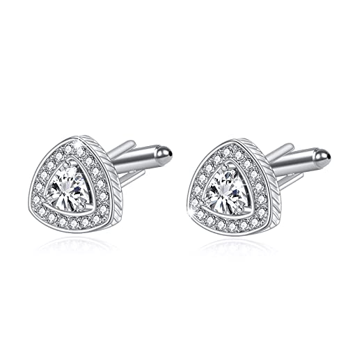 Heloret Cufflinks For Men Elegant Mens Cuff Links French Cufflinks For Wedding Party Unique Gift #TOP1