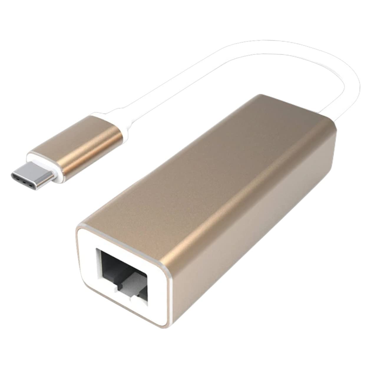 VILLCASE 3 Pezzi Adattatore Ethernet USB C Gigabit Mbps Compatibile con Laptop e Desktop Facile Usare Wake Up Remoto Per Gaming e Streaming