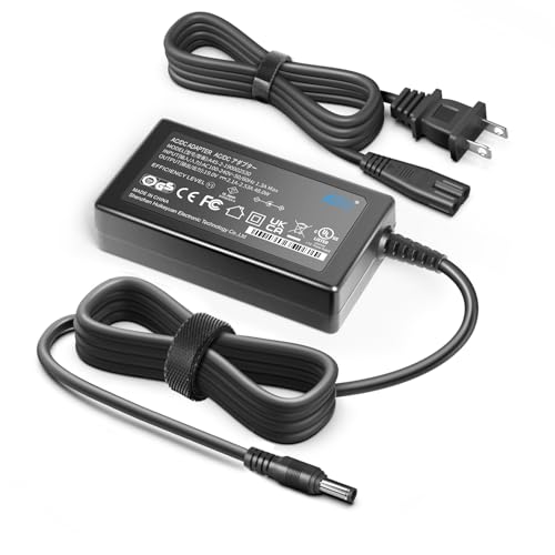 KFD AC Adapter for PHILIPS 246E9QJAB 226E9QDSB 246E9QDSB 242E1GSJ Gaming Monitor Power Supply HP Monitor 27f 22cwa v222vb 24mh 23er 23es 27eb 27er 24ea 25vx ADPC1945 LED AOC C24G1A MSI Optix G241 G271
