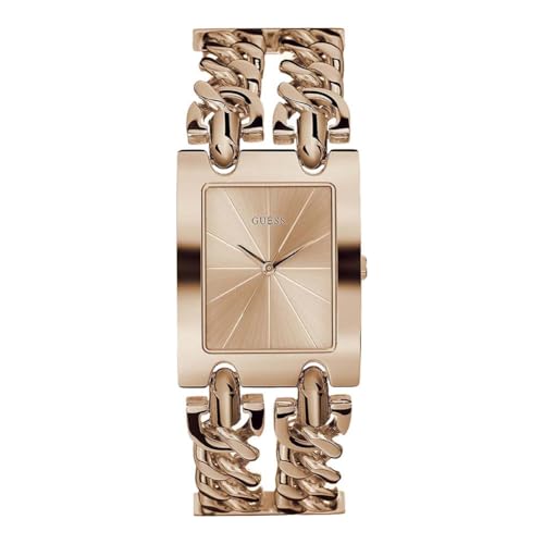 Price comparison product image Guess Women's Analogue Quartz Watch with Stainless Steel Strap W1117L3