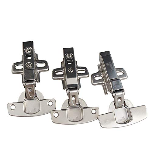 Charnière de porte d'armoire à tampon hydraulique robuste