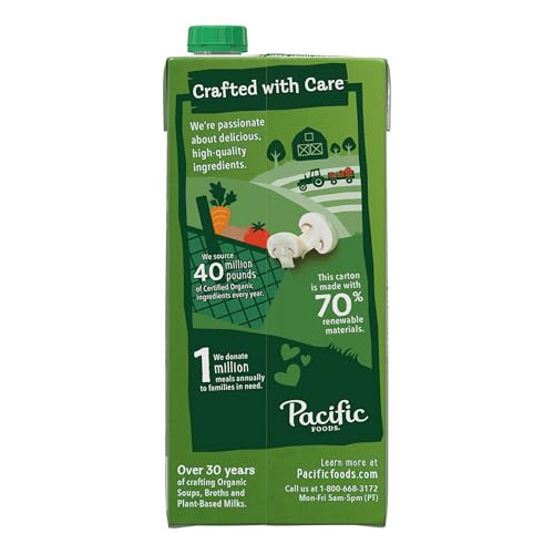 Image of Pacific Foods Organic Mushroom Broth, 32 oz Carton