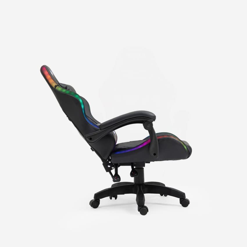 Produce Shop Chaise Gaming Ergonomique pour Enfants LED RGB The Horde Junior