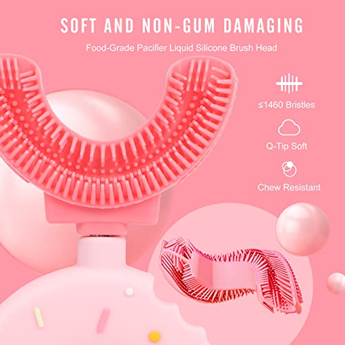 Spazzolino da denti a forma di U per bambini