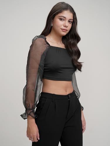 Image of Tokyo Talkies Women's Solid Regular Fit Shirt