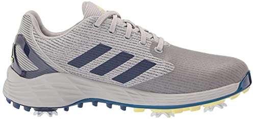 Adidas Men's Zg21 Motion Primegreen Golf Shoes, Grey Two/Blue/Pulse Yellow, 8.5 #TOP5