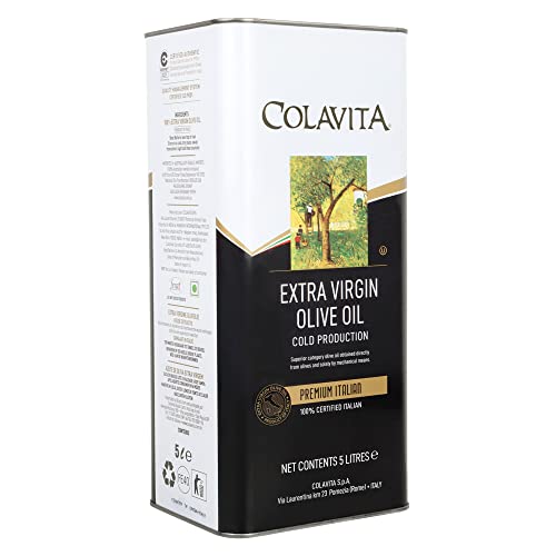 Azeite Extra Virgem de Oliva, Lata 5L Colavita