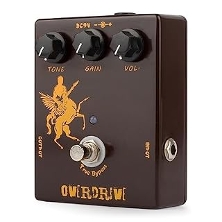OUSIKA Pédale d’effets de Guitare Overdrive Accessoires de Guitare for Accessoires de Guitare de Remplacement Pédale d’effet de Guitare Tuner - Les Beatles, Paul McCartney, John Lennon, RIngo Starr, George Harrison