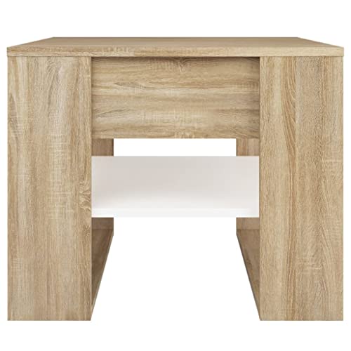 Table basse bois d'ingénierie compacte pour ranger et désencombrer le salon - 4