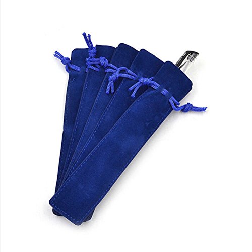 Wetrys 5 pc velluto penna Pouch Sleeve Holder