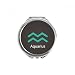 January February Aquarius Constellation Hand Compact Mirror Round Portable Pocket Glass